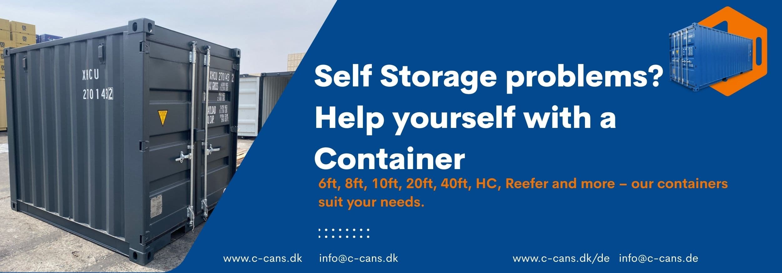Self Storage with Containers – Scalable, Secure and ready for you